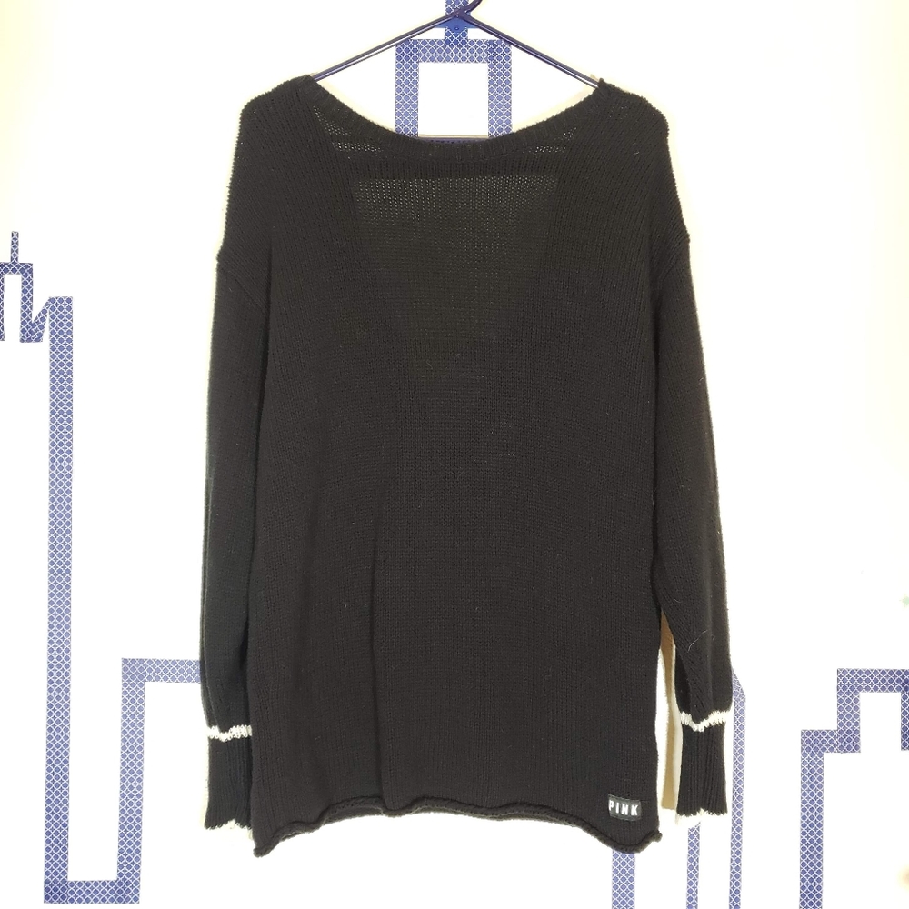 Black Victoria's secret pink sweater
